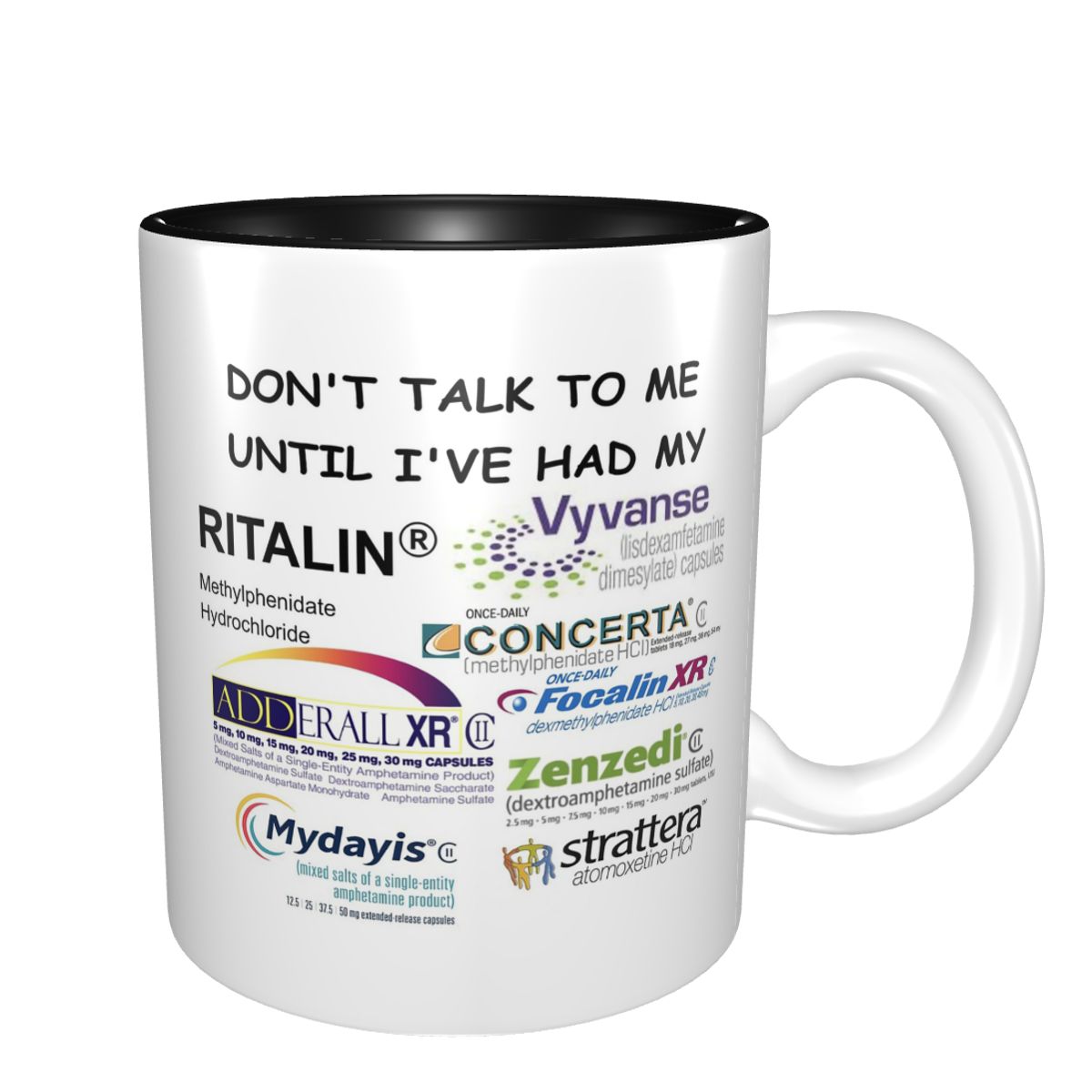 Coffee Tea With Me - Praat niet tegen mij Mok Grappige