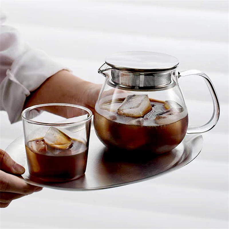 Coffee Tea Replacement - Japanse Kookplaat Veilige Doorzichtige Glazen Theepot