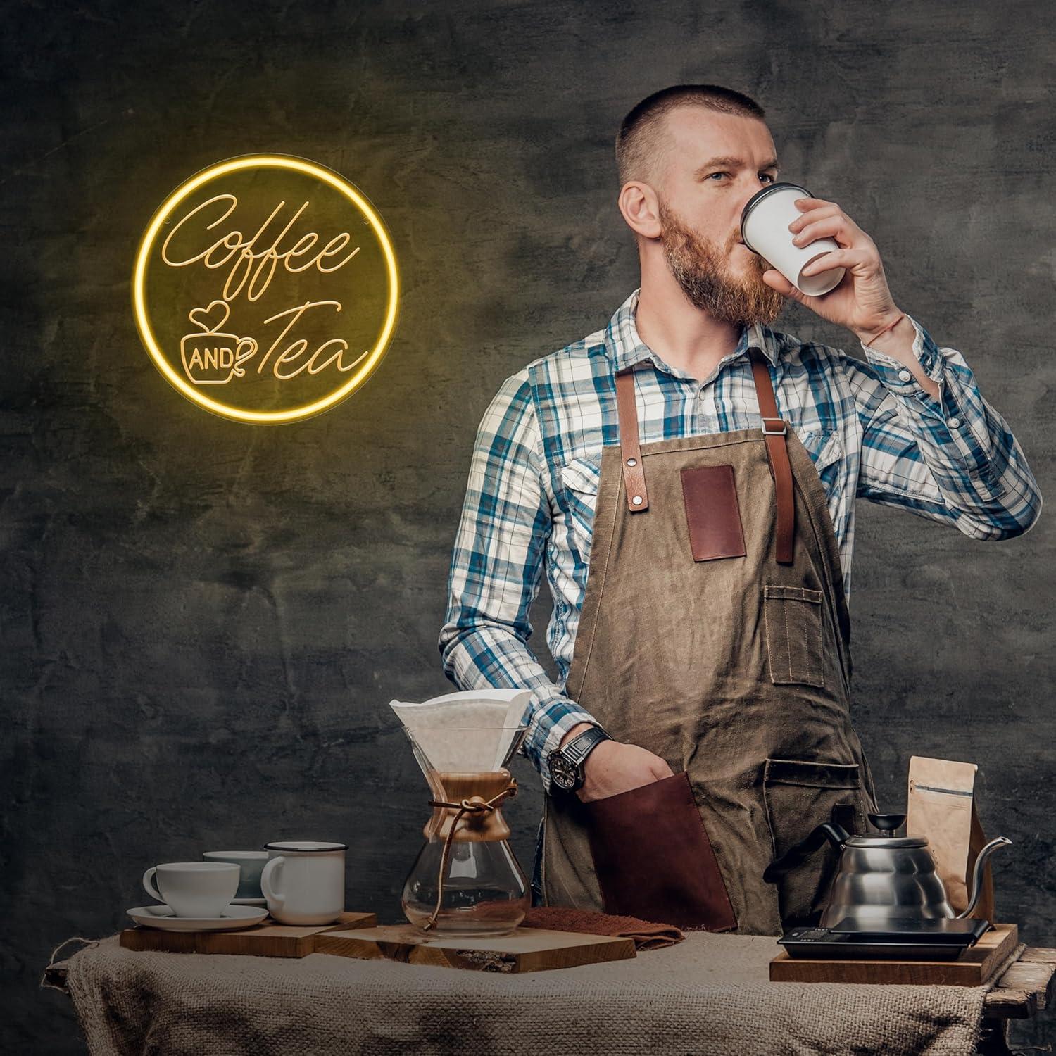 Koffie en thee neonbord USB di - Coffee Tea Neon Sign recensie en prijs