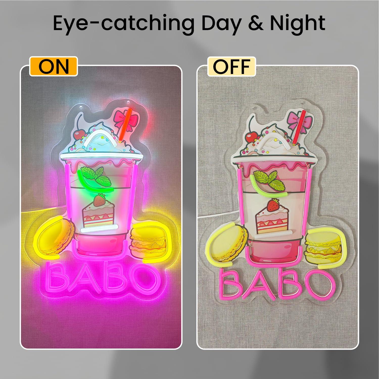 Boba Neon Lichtreclame Bubbelt - Coffee Tea Neon Sign recensie en prijs