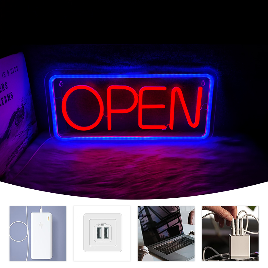 Open neonbord, grote zakelijke - Coffee Tea Neon Sign recensie en prijs