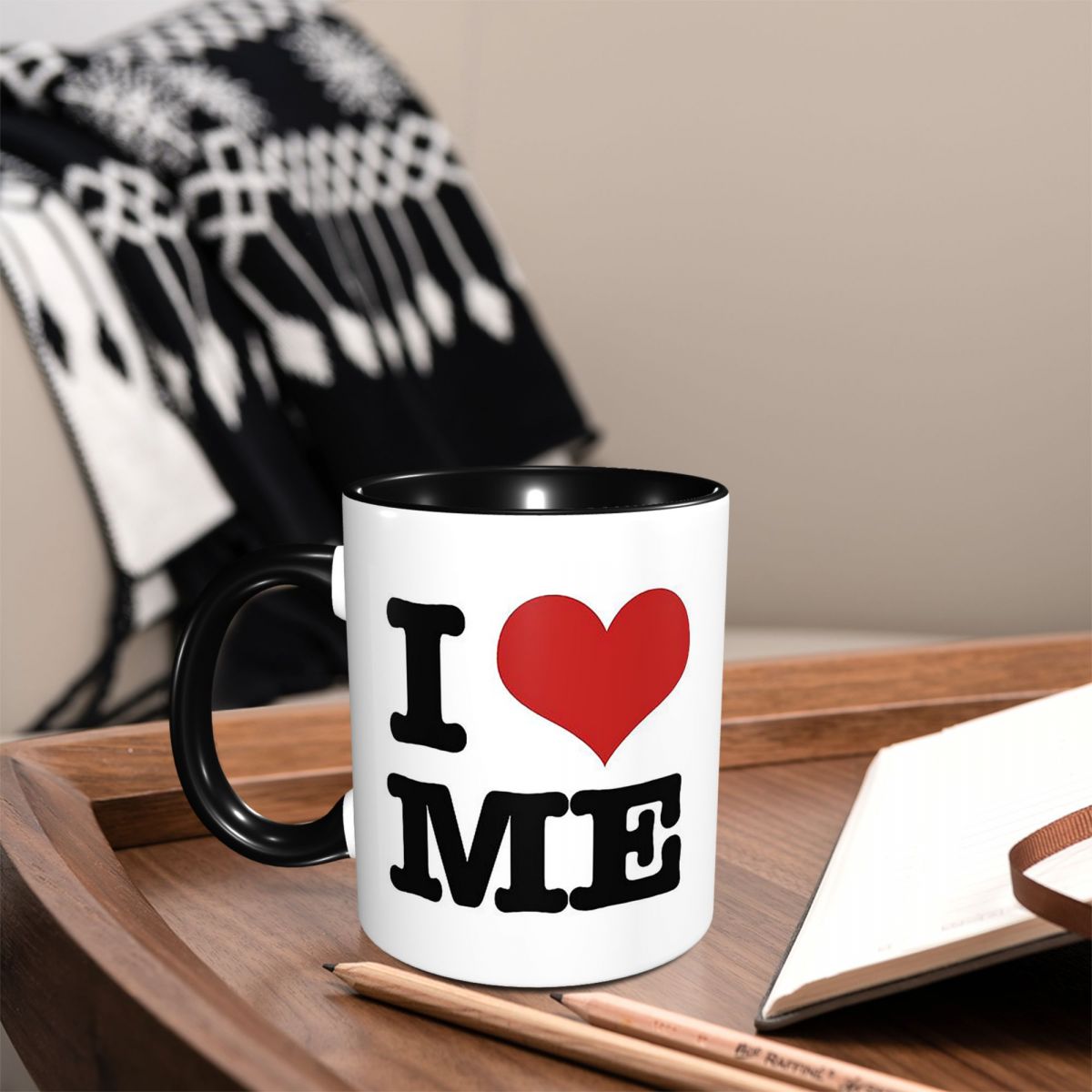 I Love Me Mok Grappige keramis - Coffee Tea With Me recensie en prijs