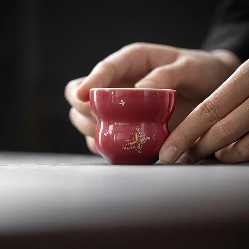 Carmine Gourd Teacup Kung Fu T - Coffee Tea Wrong recensie en prijs