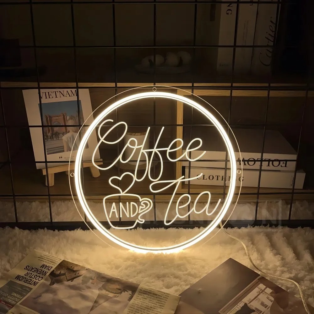 LED Koffie Neonbord USB-aanged - Coffee Tea Neon Sign recensie en prijs