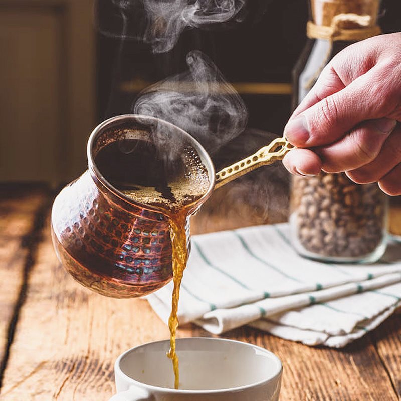 Türkiye koffiepot, melkthee du - T And Tea Coffee recensie en prijs