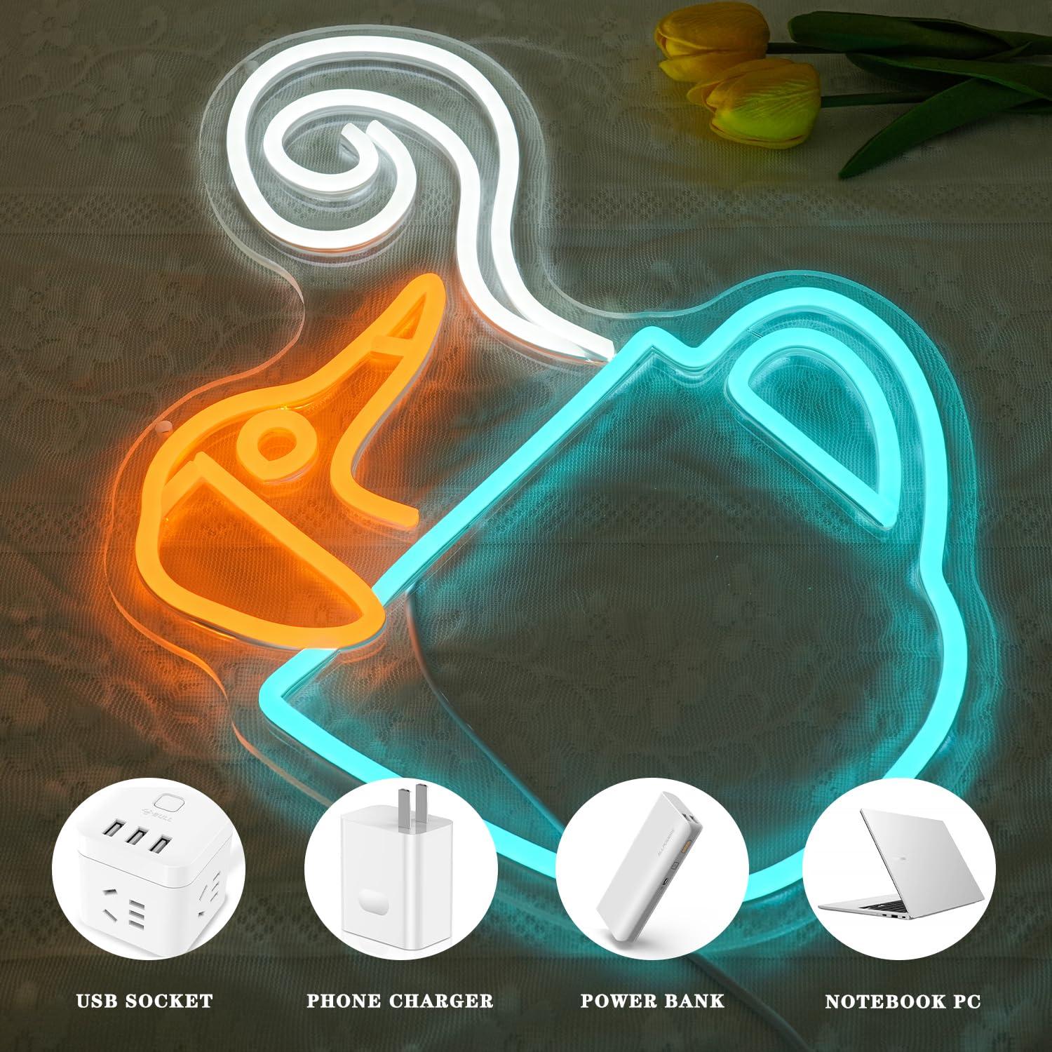 Teckel Koffiekopje Neonbord US - Coffee Tea Neon Sign recensie en prijs