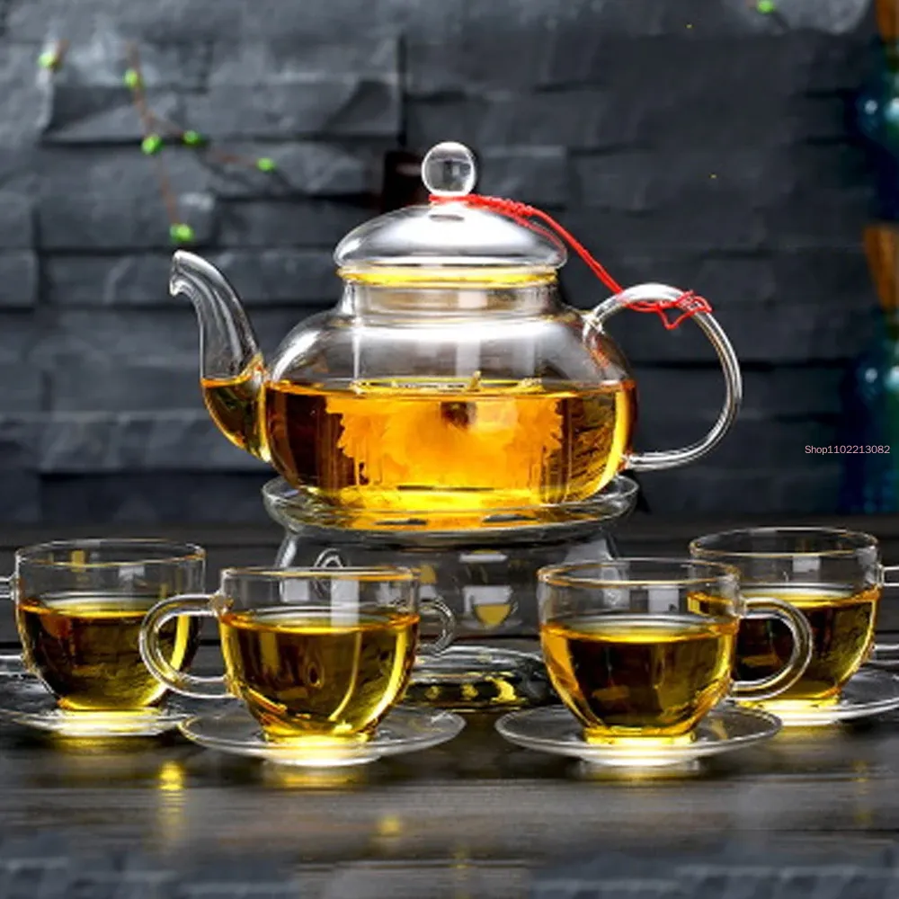 Elegant glazen theeservies Bor - Bamboo Tea Tray recensie en prijs