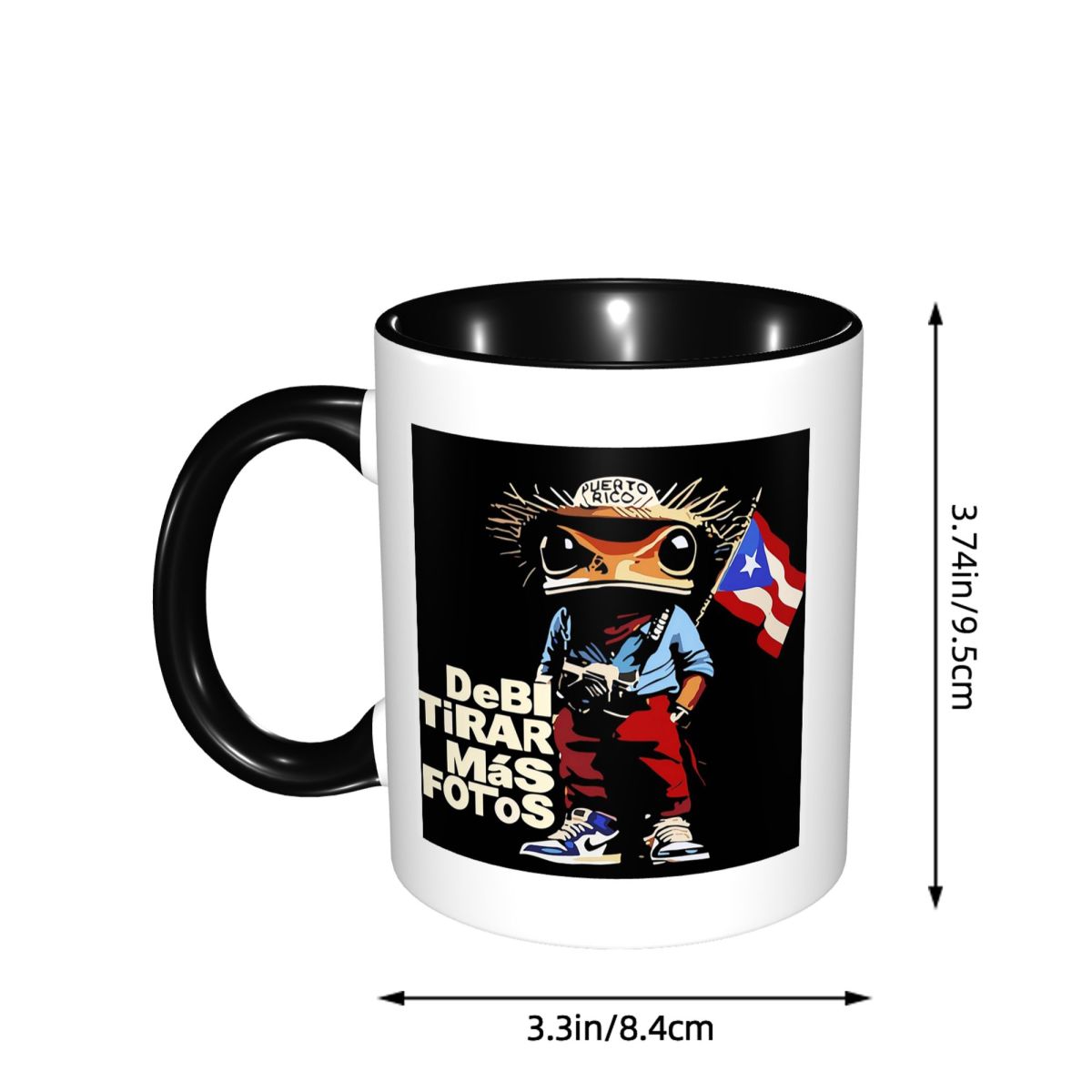 Bad Bunny DTMF Debi Tirar Mas  - Coffee Tea Cup Foto recensie en prijs
