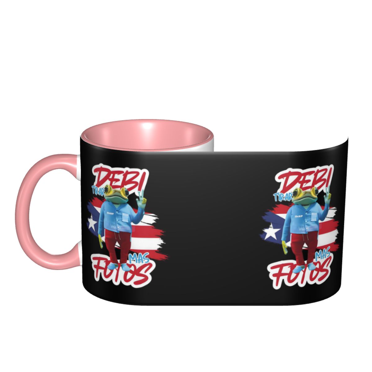 Bad Bunny DTMF Debi Tirar Mas  - Coffee Tea Cup Foto recensie en prijs