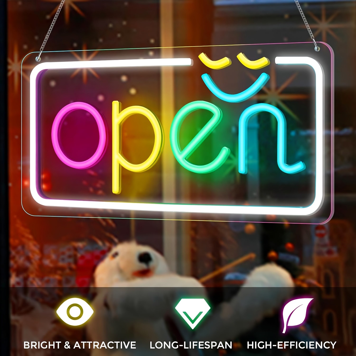 1Pc Led Neon Open Sign Helder  - Coffee Tea Neon Sign recensie en prijs