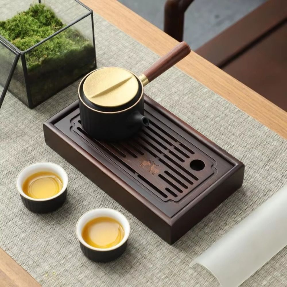 Klein formaat natuurlijke bamb - Bamboo Tea Tray recensie en prijs