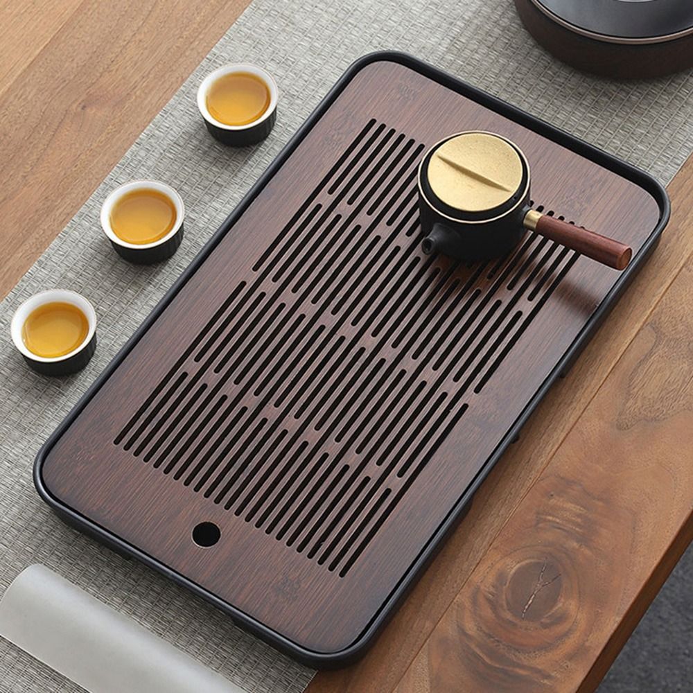 Bamboe theeblad voor twee doel - Bamboo Tea Tray recensie en prijs