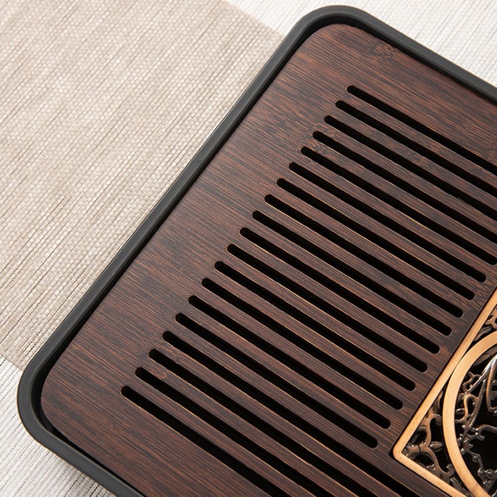 Bamboe theeblad voor twee doel - Bamboo Tea Tray recensie en prijs