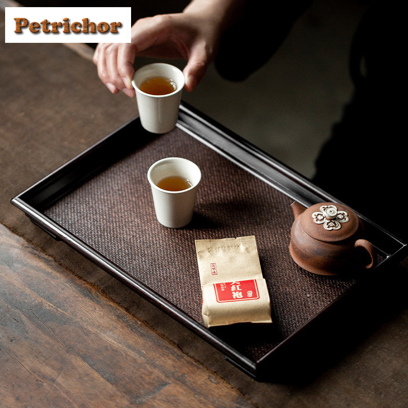 Japans rotan bamboe geweven th - Bamboo Tea Tray recensie en prijs